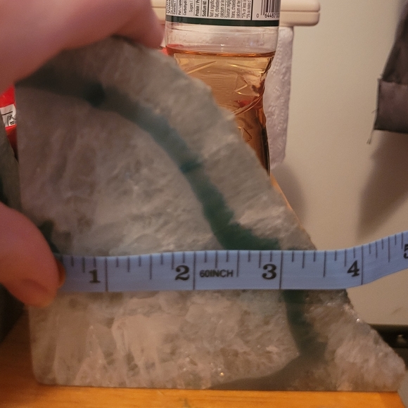 Gorgeous blue Agate Crystals/Bookends - Picture 6 of 6